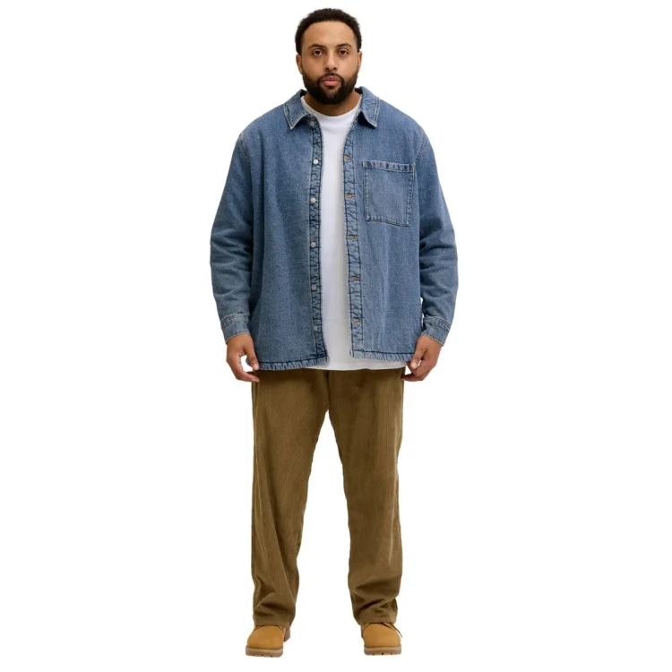 kurtka denim duze rozmiary