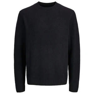 Duży męski sweter wkładany przez głowę Jack & Jones 12287968 czarny