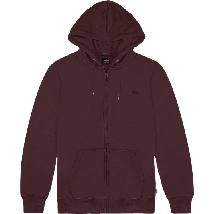 bordowa bluza basic meska 6xl