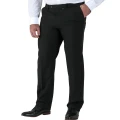 czarne eleganckie spodnie na kant plus size