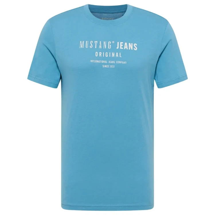 niebieski t-shirt meski xxl