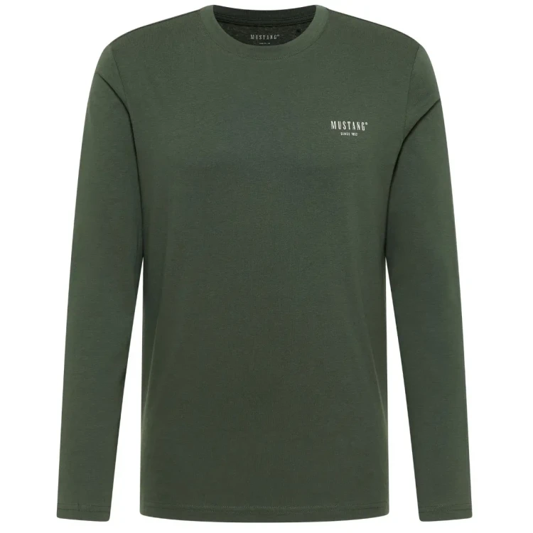 zielona koszulka longsleeve meska 6xl