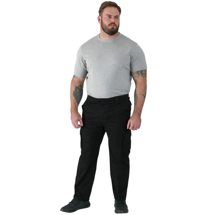odziez dla panow plus size mdne spodnie cargo