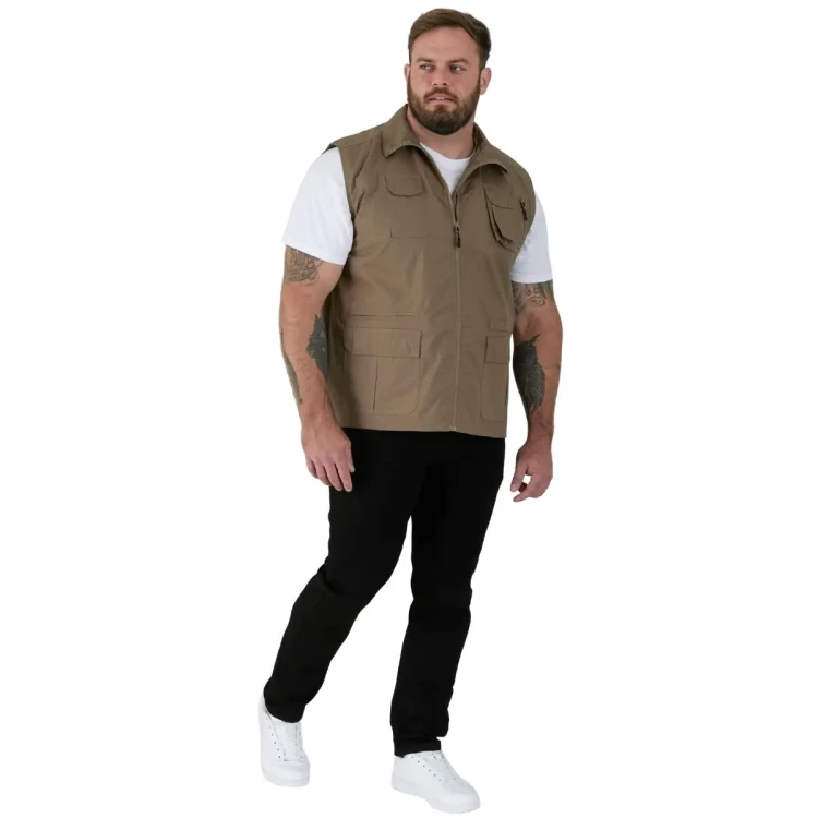 duze rozmiary kamizelek kieszenie na zamek 7xl