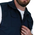 granatowa kamizelka plus size