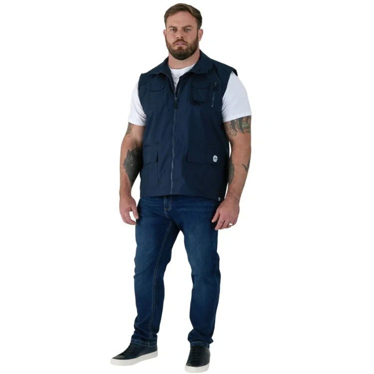 bezrekawnik duze kieszenie 4xl