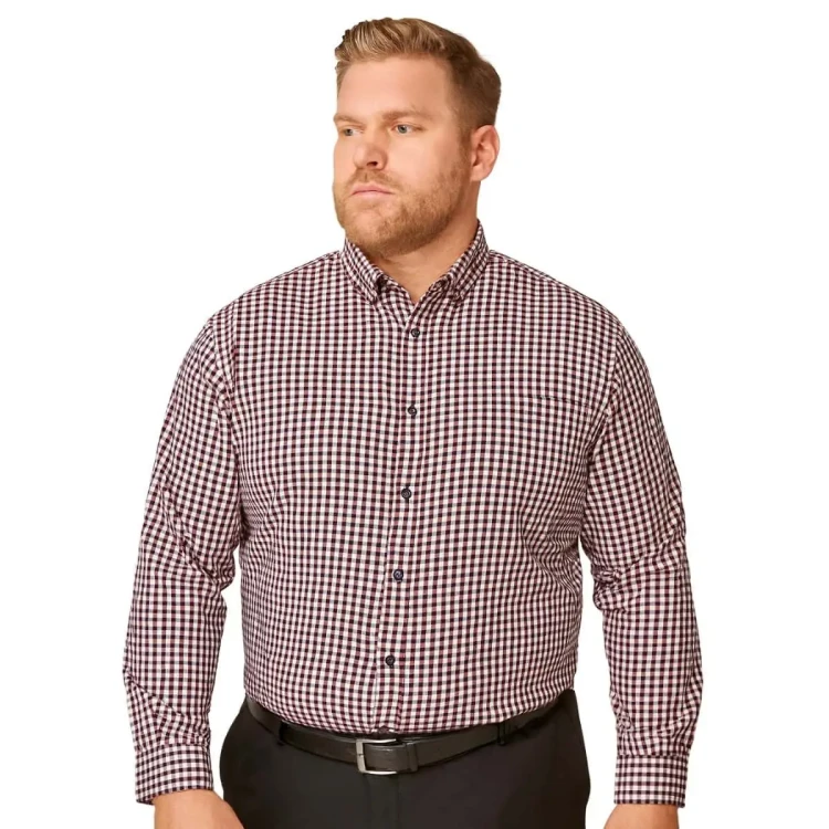 duza meska koszula w krate 7xl