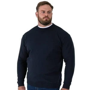Duża bluza męska wkładana przez głowę Duke Rockford Sweat granatowa