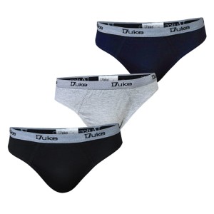 Bielizna męska slipy Duke Brief 3 szt multi