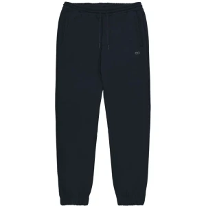 Duże męskie spodnie dresowe ze ściągaczami Double Urban Outfitters MPAN-6027 granatowe