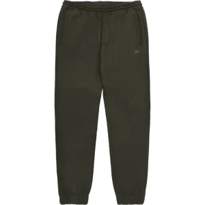 Duże męskie spodnie dresowe ze ściągaczami Double Urban Outfitters MPAN-6027 khaki