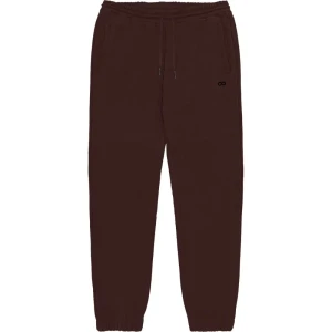 Duże męskie spodnie dresowe ze ściągaczami Double Urban Outfitters MPAN-6027 bordowe