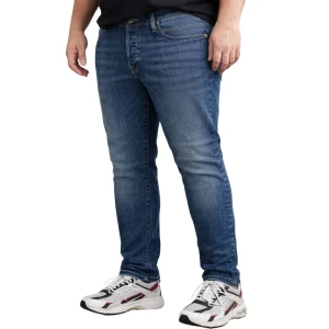 Duże męskie spodnie jeansowe Jack & Jones 12281149 ciemnoniebieskie