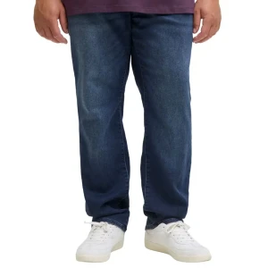 Duże męskie spodnie jeansowe Jack & Jones 12285633 granatowe