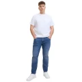 duze meskie jeansy 48 granatowe