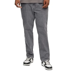 Duże męskie spodnie jeansowe Jack & Jones 12277691 jasnoszare