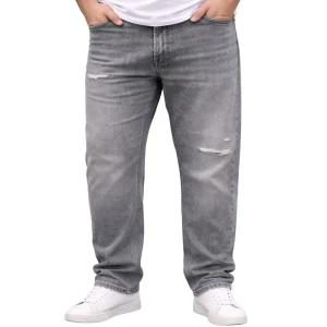 Duże męskie spodnie jeansowe Jack & Jones 12275797 szare