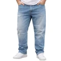 duze meskie spodnie jeansowe jasne