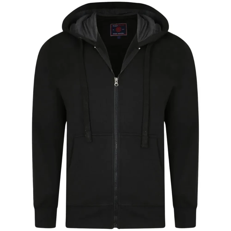 czarna bluza z kapturem xxl