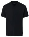 duza meska czarna koszulka basic 7xl