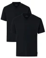 2 pak czarnych t-shirtow meskich 5xl