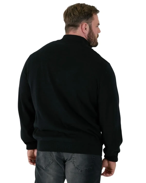 czarny sweter basic 5xl
