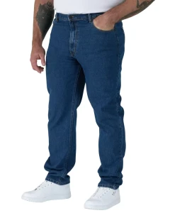 Duże męskie spodnie jeansy dla wysokich (TALL) Duke Rockford Comfort niebieskie