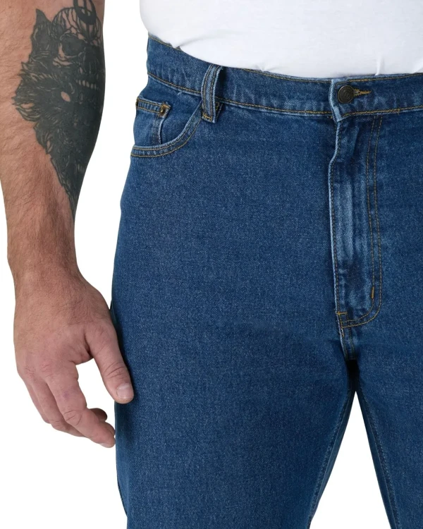 duze rozmiary spodni z denimu 44