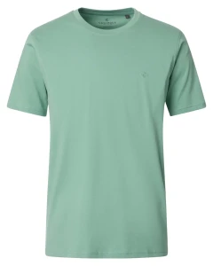 Duża męska koszulka gładka t-shirt Casa Moda 4200-323 pastelowa zieleń
