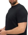 t-shirt wygodny gladki polecany dla duzych mezczyzn