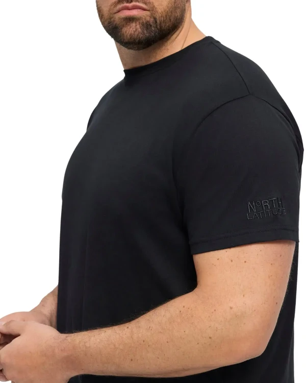 t-shirt wygodny gladki polecany dla duzych mezczyzn