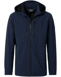  Duża męska lekka kurtka softshell  Casa Moda 126410040-105 granatowa