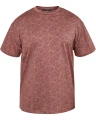 duzy meski t-shirt wzor lisci 6xl