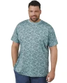 niebieska koszulka meska plus size