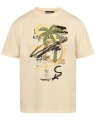 duzy meski t-shirt z nadrukiem 6xl