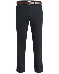 Duże męskie spodnie chinosy z paskiem Jack & Jones 12289801 czarne