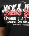 duzy napis na koszulce jack jones 6xl
