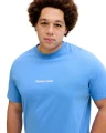 koszulka plus size niebieska