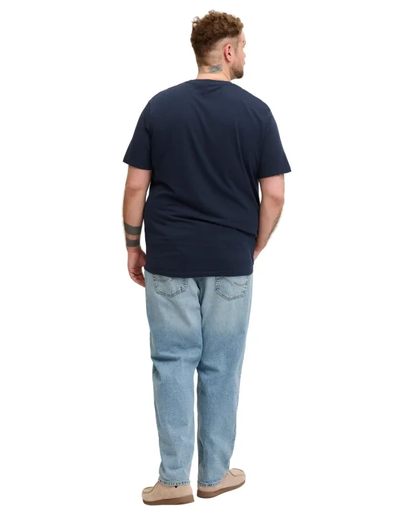 wygodny meski t-shirt plus size