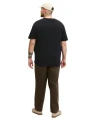 wygodny t-shirt z nadrukiem 7xl