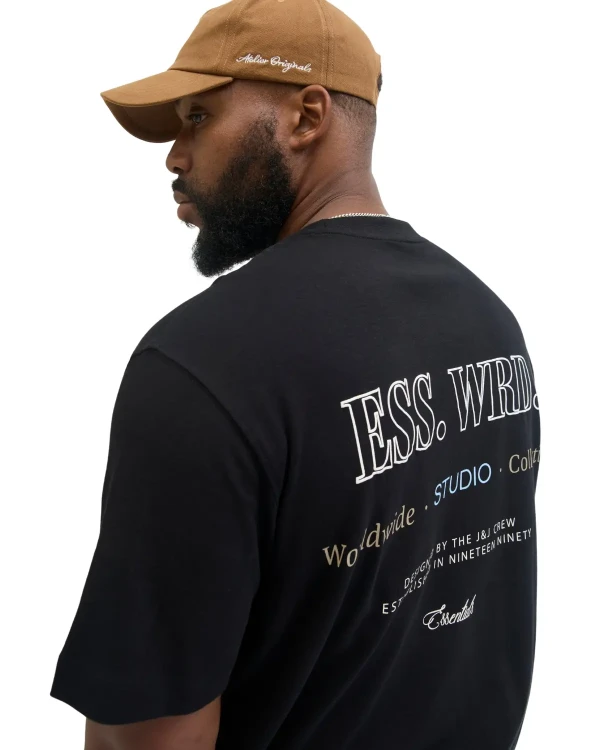 meski t-shirt z nadrukiem 5xl