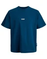 ciemnoniebieski mieski duzy tshirt meski