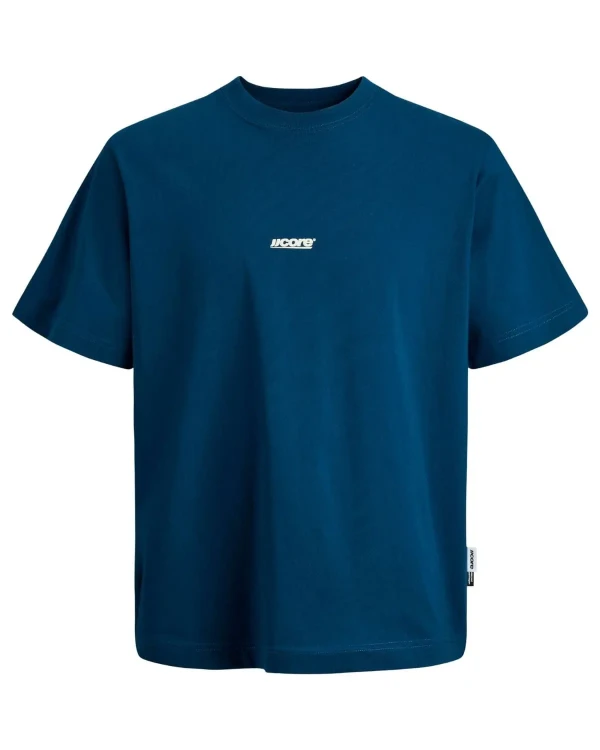 ciemnoniebieski mieski duzy tshirt meski