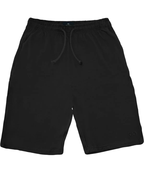 czarne dresowe krotkie spodenki 5xl