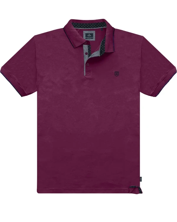 fioletowa koszulka polo xxxl