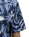 koszula plus size granatowa krotki rekaw