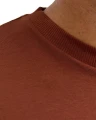 brazowy meski t-shirt 5xl