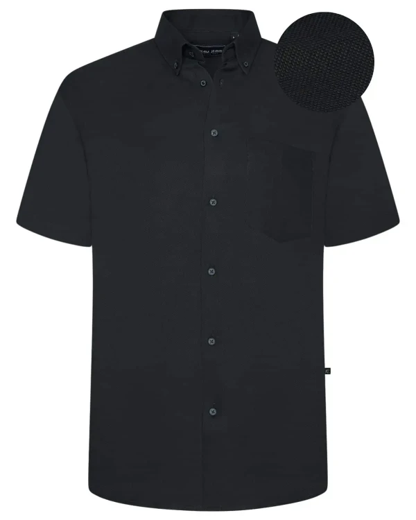 duza meska czarna koszula 5xl