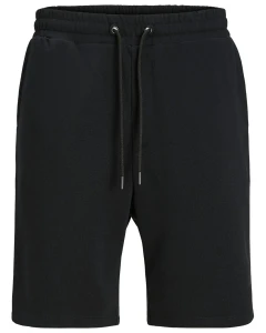 Duże męskie krótkie spodenki dresowe Jack & Jones 12294286 czarne