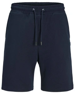 Duże męskie krótkie spodenki dresowe Jack & Jones 12294286 granatowe 